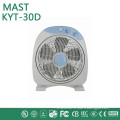 rechargeable 12' programmable led message handheld box fan